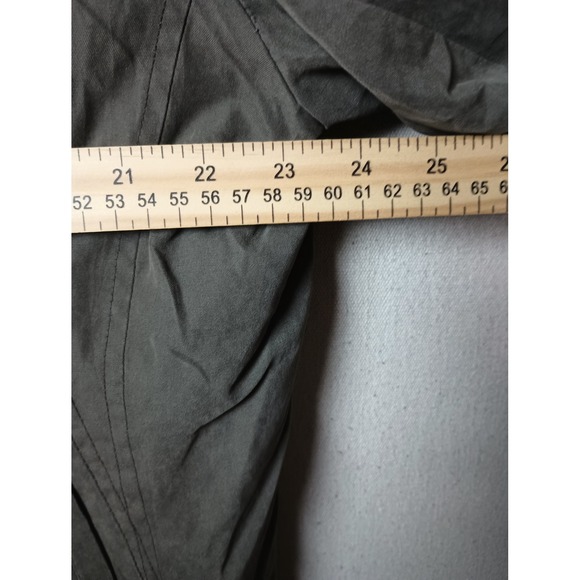 London Fog Lightweight Full Zip Jacket Olive Green Waist Length Pockets XL‎ - Picture 4 of 7